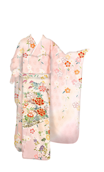 No.376「★花筏に枝垂れ小花」