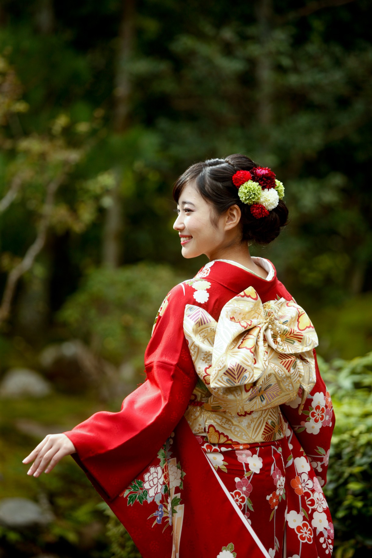 No.81421「花筏に枝垂れ小花」4枚目