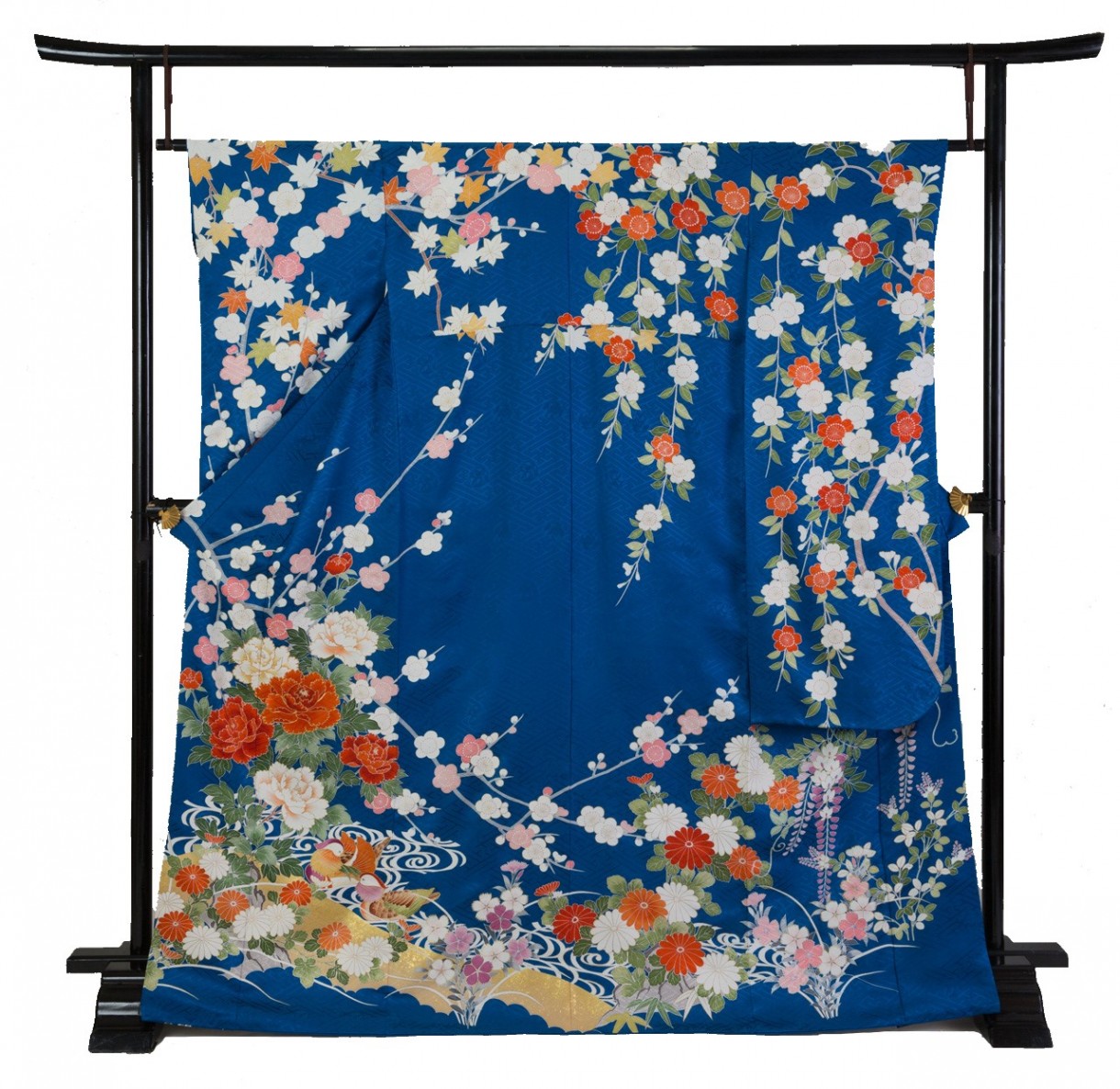 No.81261「牡丹に枝垂れ草花」1枚目