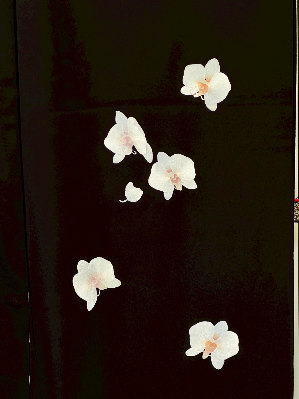 No.40609「胡蝶蘭（蘇州刺繡）」3枚目