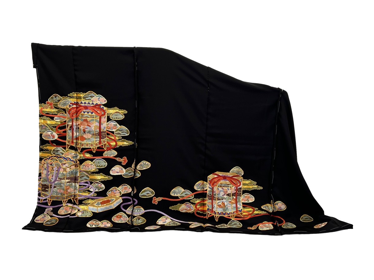 No.40610「貝桶（蘇州刺繡）」1枚目