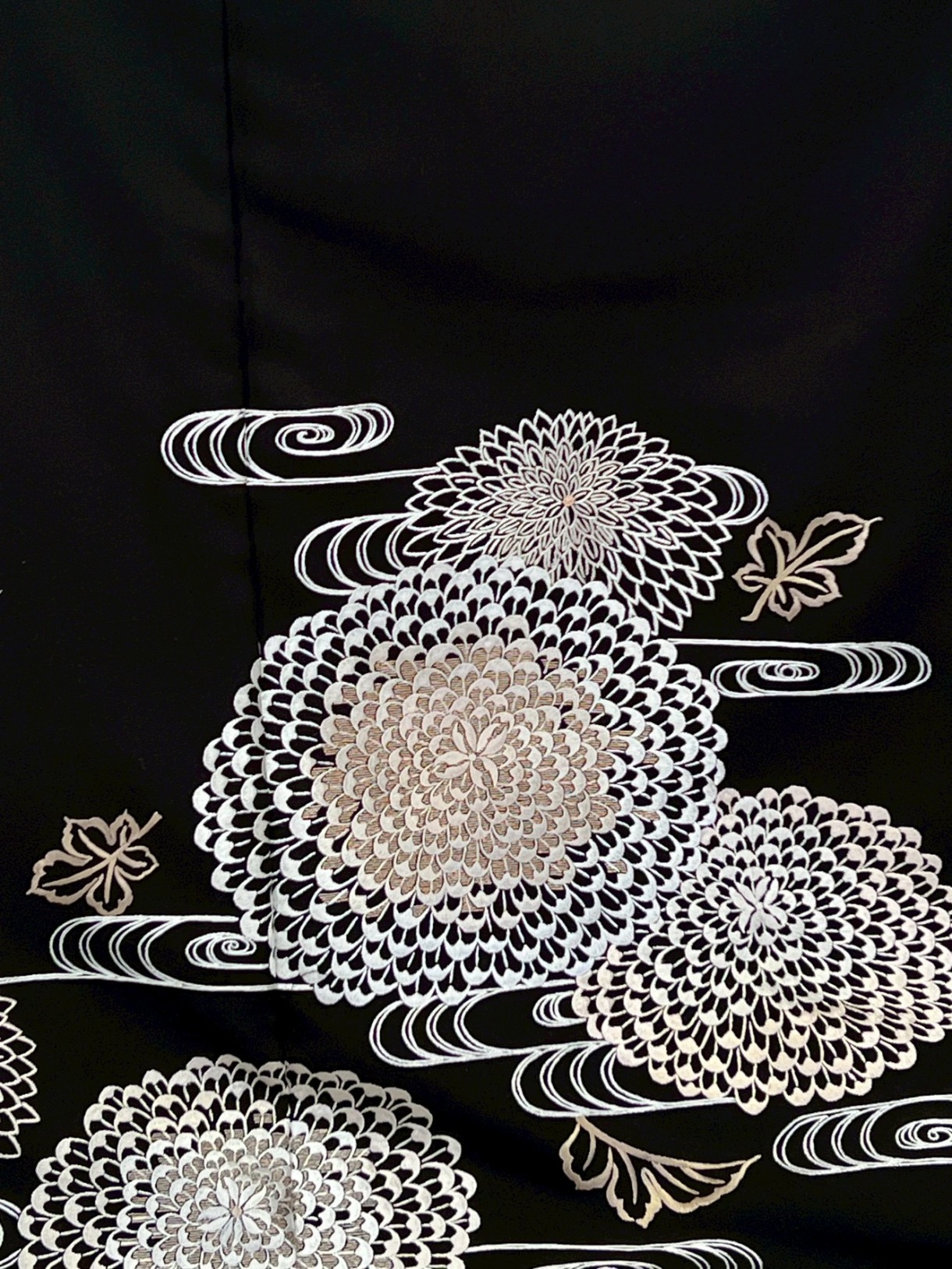 No.40614「若冲大菊（蘇州刺繡）」2枚目