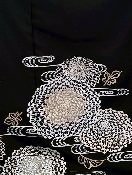 No.40614「若冲大菊（蘇州刺繡）」2枚目