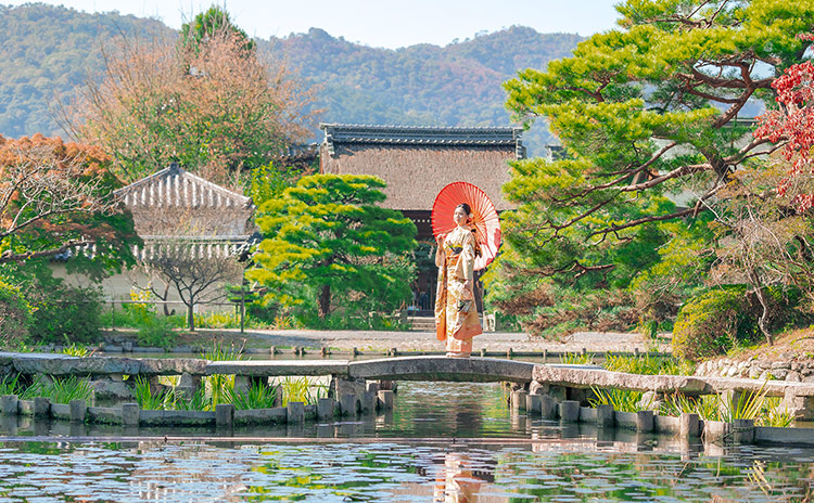 京都らしい風景で撮影いただけます。